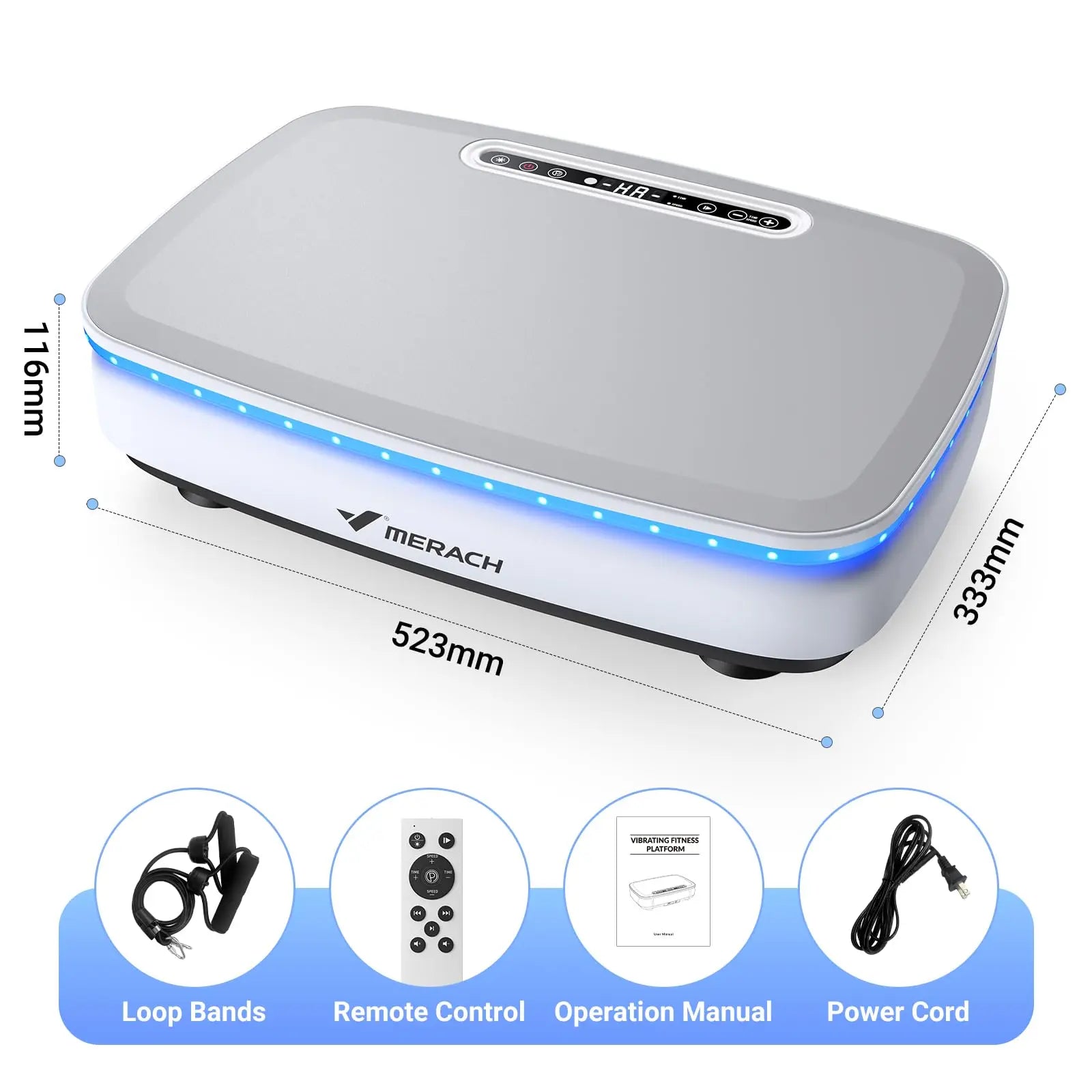 Full Body Vibration Plate Exercise Machine