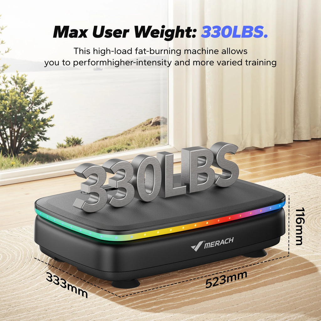 Full Body Vibration Plate Exercise Machine