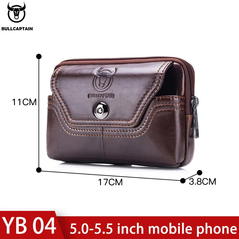 Men’s Leather Waist Bag