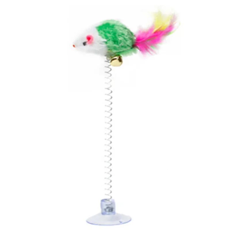 Interactive Swinging Mouse Cat Toy