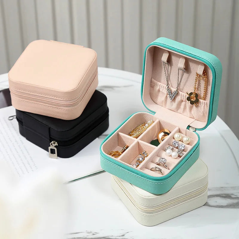 Portable Jewelry Organizer Box
