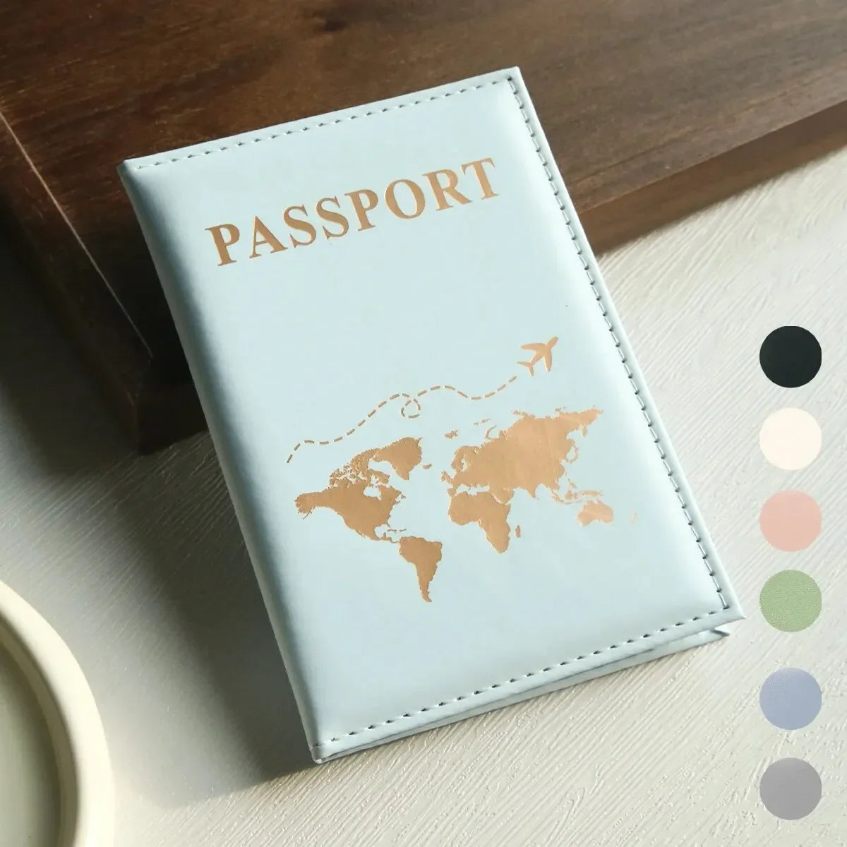 PU Leather Passport Cover