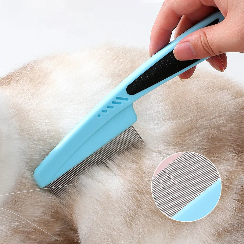 Long-Handled Pet Flea Comb