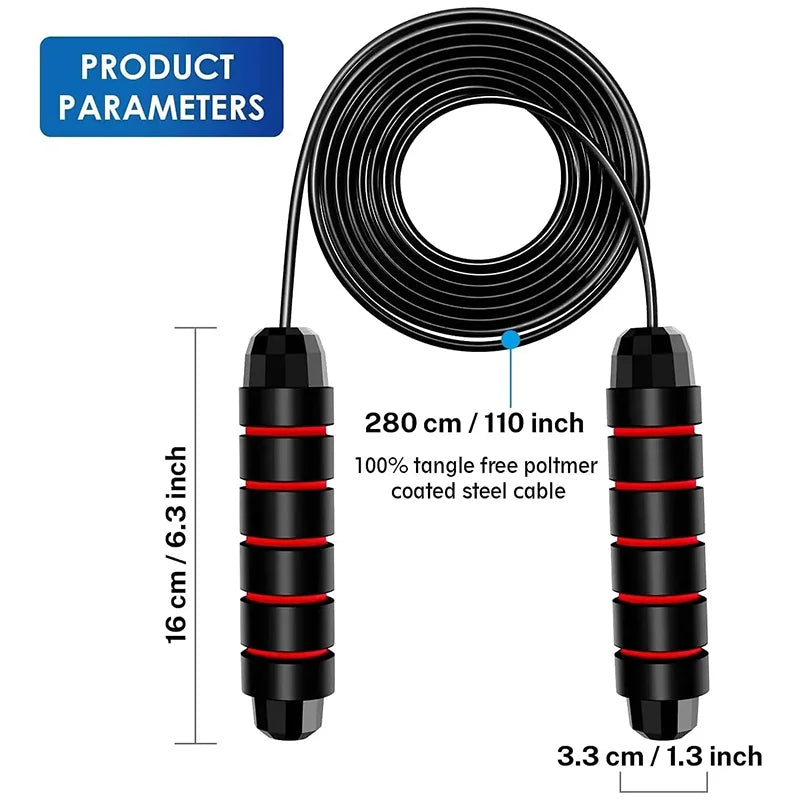 Adjustable Steel Wire Jump Rope