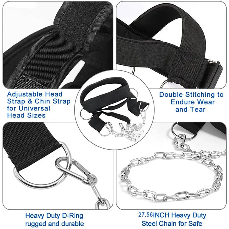 Adjustable Head and Neck Training Harness