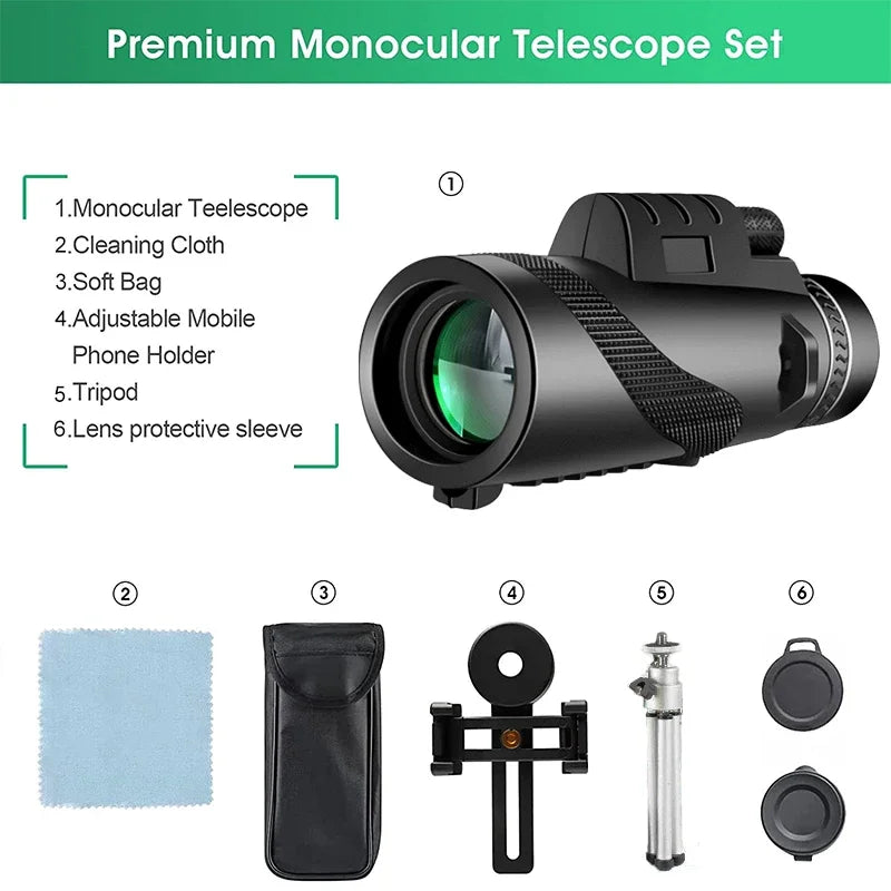 Portable Zoom HD Telescope