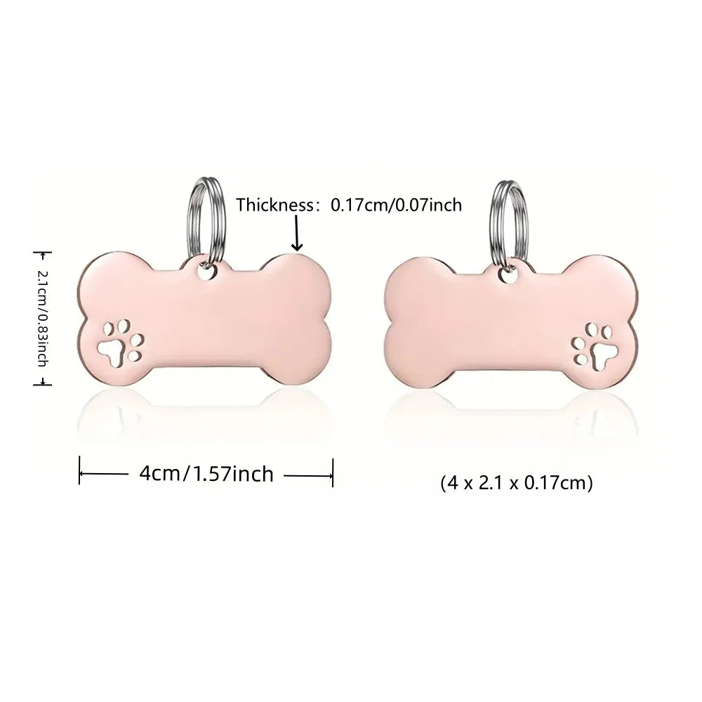 Personalized Pet ID Tag Keychain