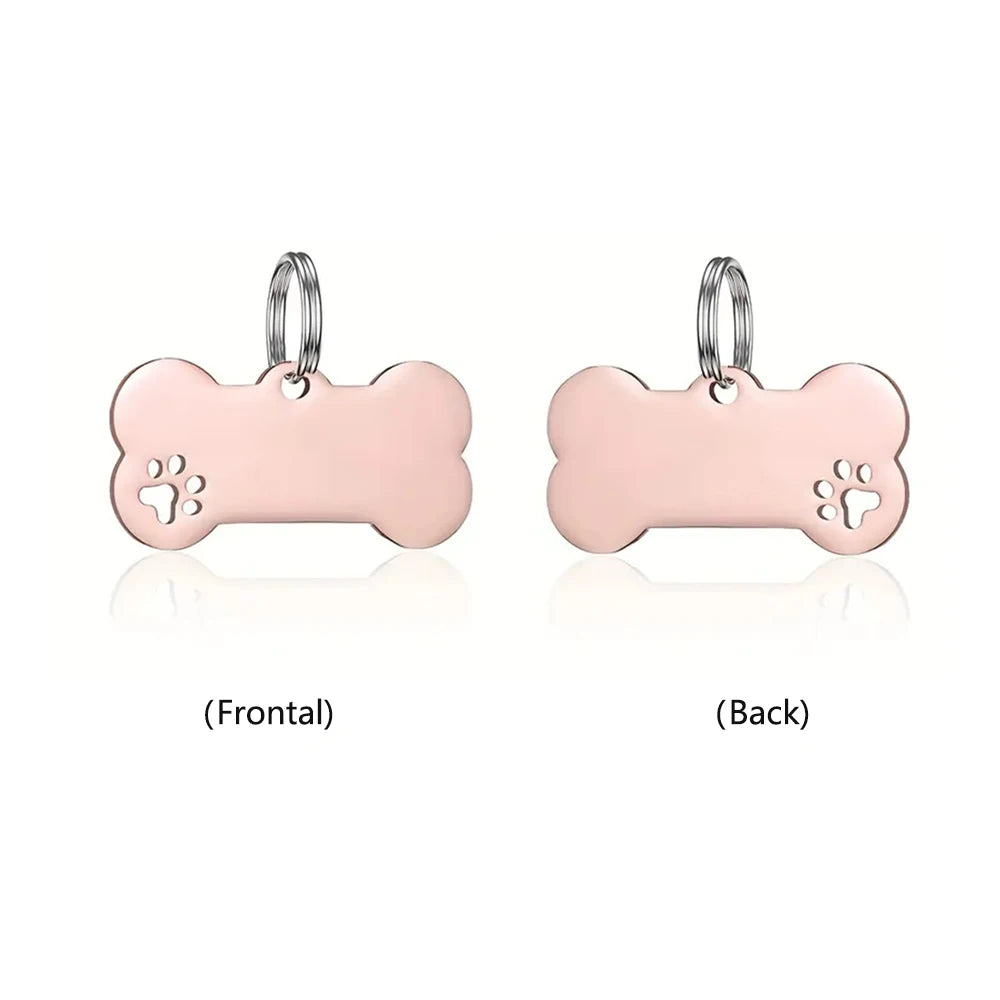 Personalized Pet ID Tag Keychain