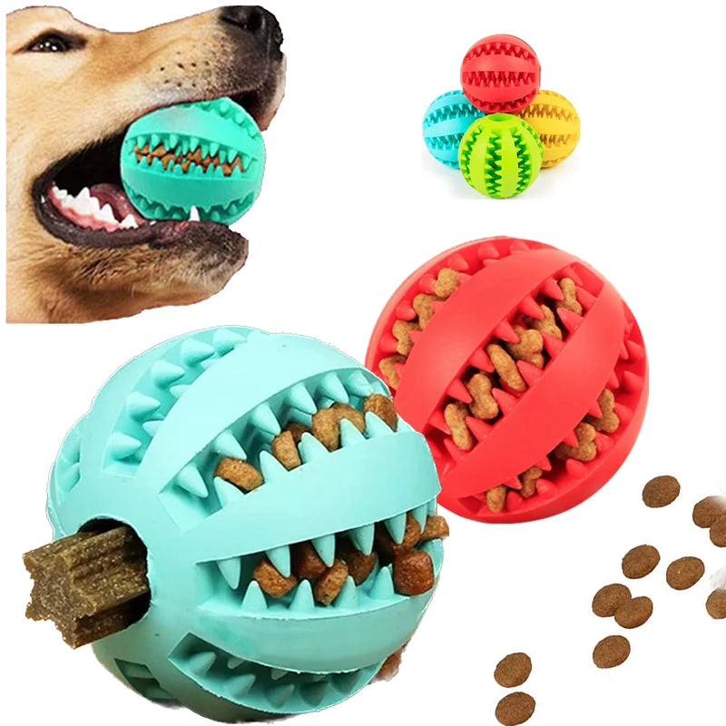 Rubber Treat Feeder & Teeth Cleaning Puzzle
