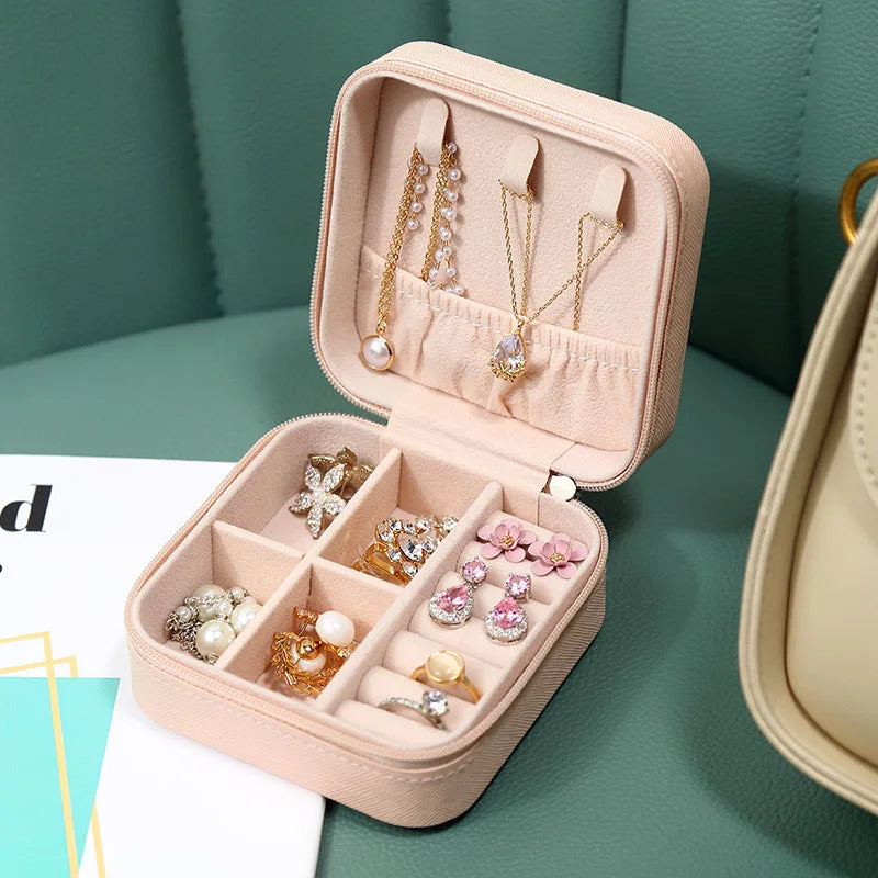 Portable Jewelry Organizer Box