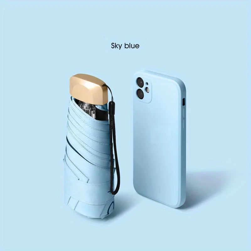 Ultralight Mini Folding Sun Umbrella