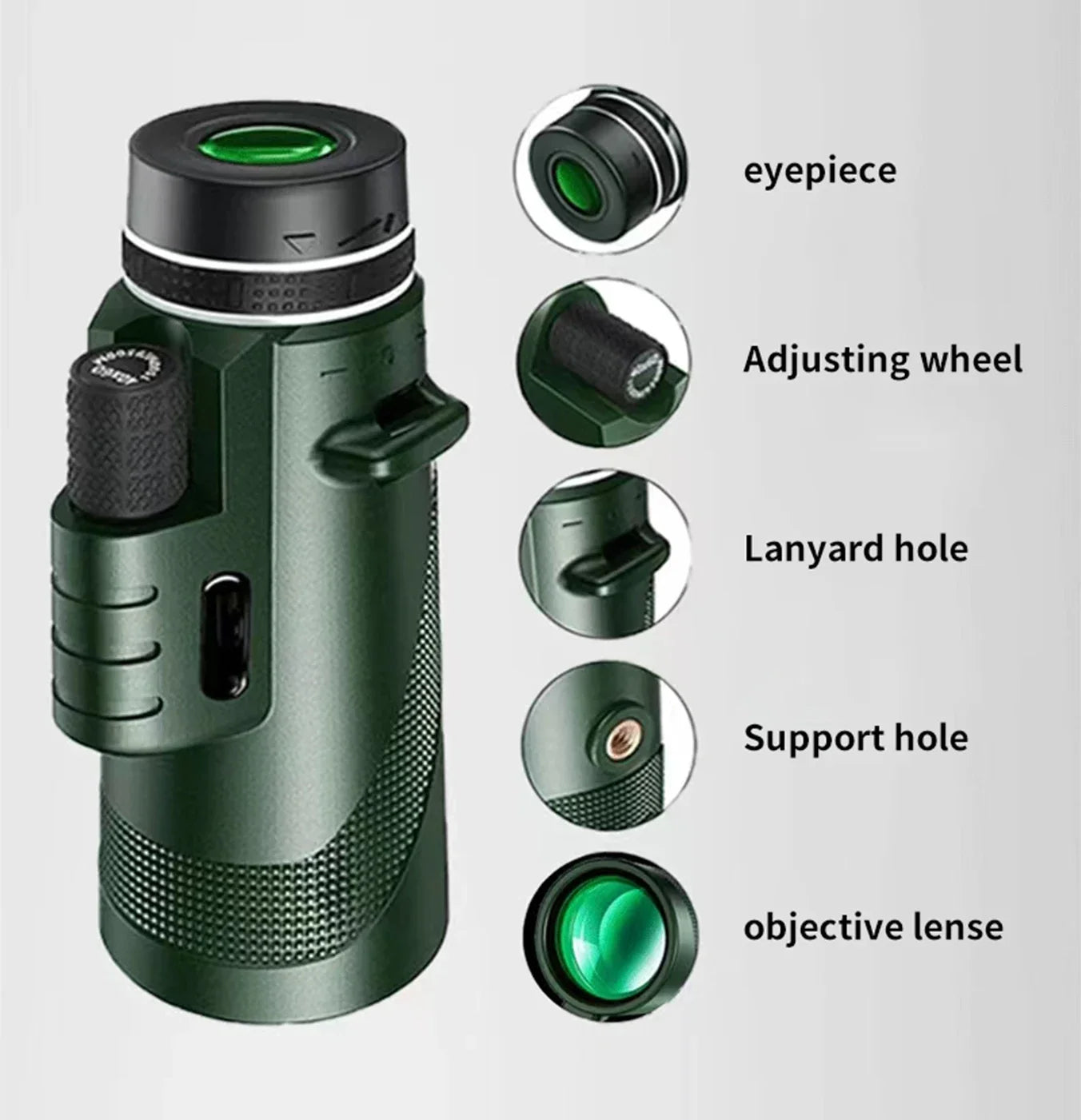 Portable Zoom HD Telescope