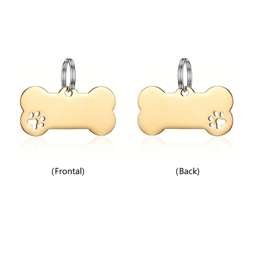 Personalized Pet ID Tag Keychain